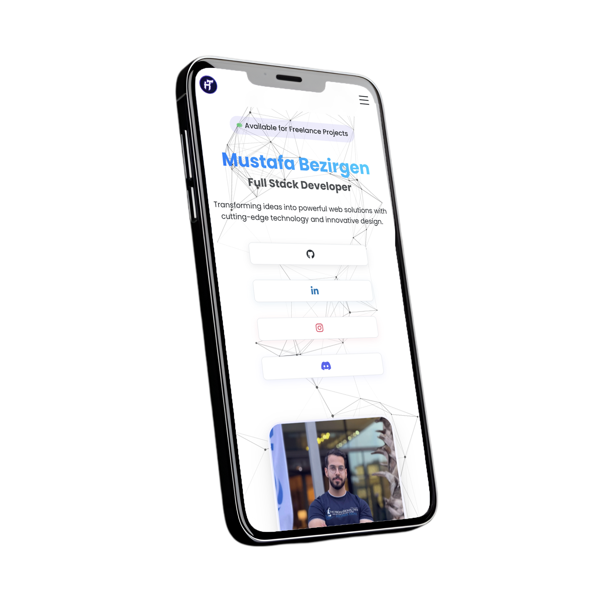 Crypto App Secondary Interface